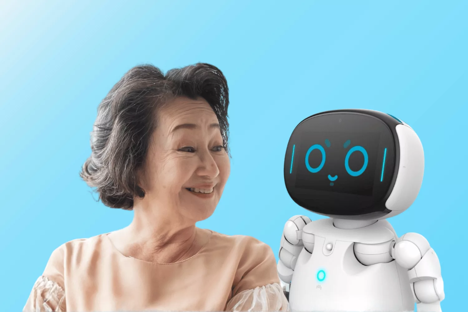 Kebbi social robot engaging older adults